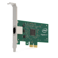 Intel® Gigabit CT, 1x 1000Base-T, PCIe x1